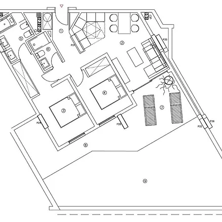Deluxe 2 Bedrooms With Chillout Terrace Apartment Playa Paraiso (Tenerife)